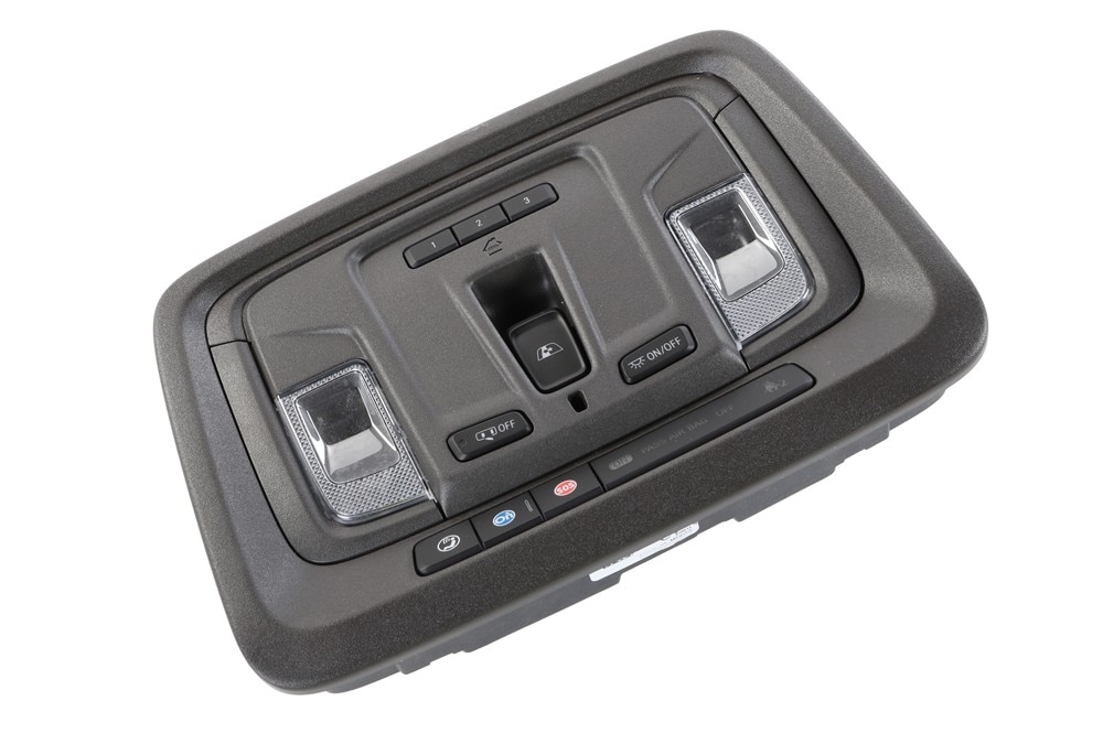 GM Genuine Parts Very Dark Atmosphere Roof Console