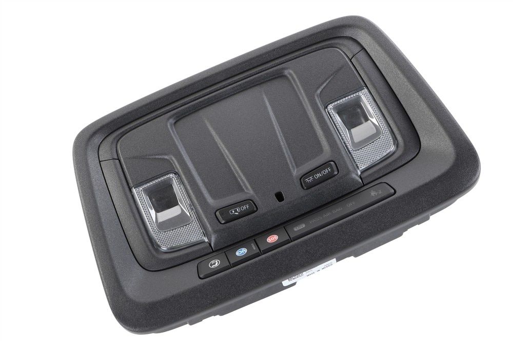 GM Genuine Parts Jet Black Roof Console