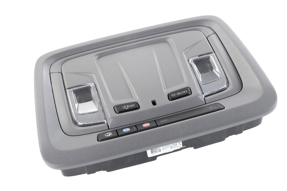 GM Genuine Parts Dark Ash Gray Roof Console