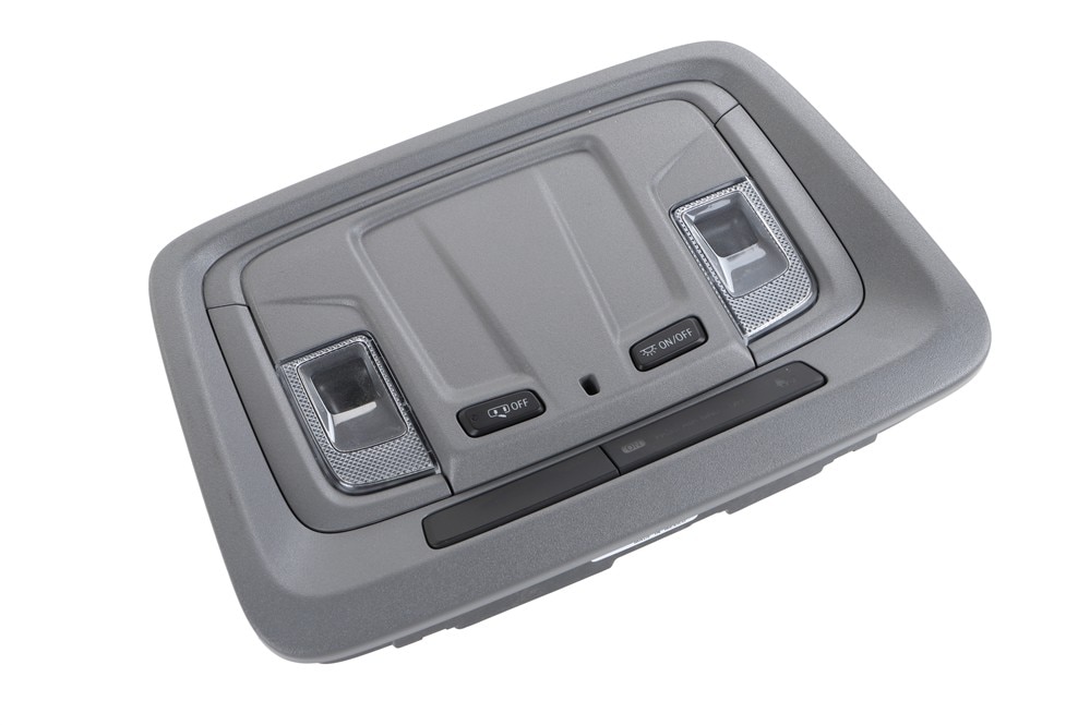 GM Genuine Parts Dark Ash Gray Roof Console