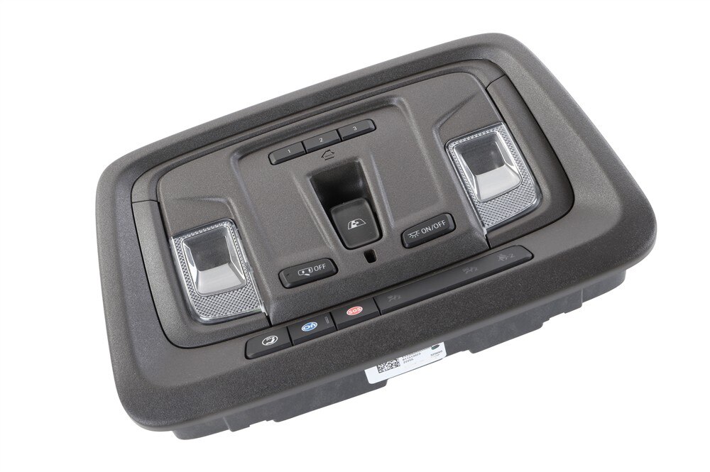 GM Genuine Parts Very Dark Atmosphere Roof Console