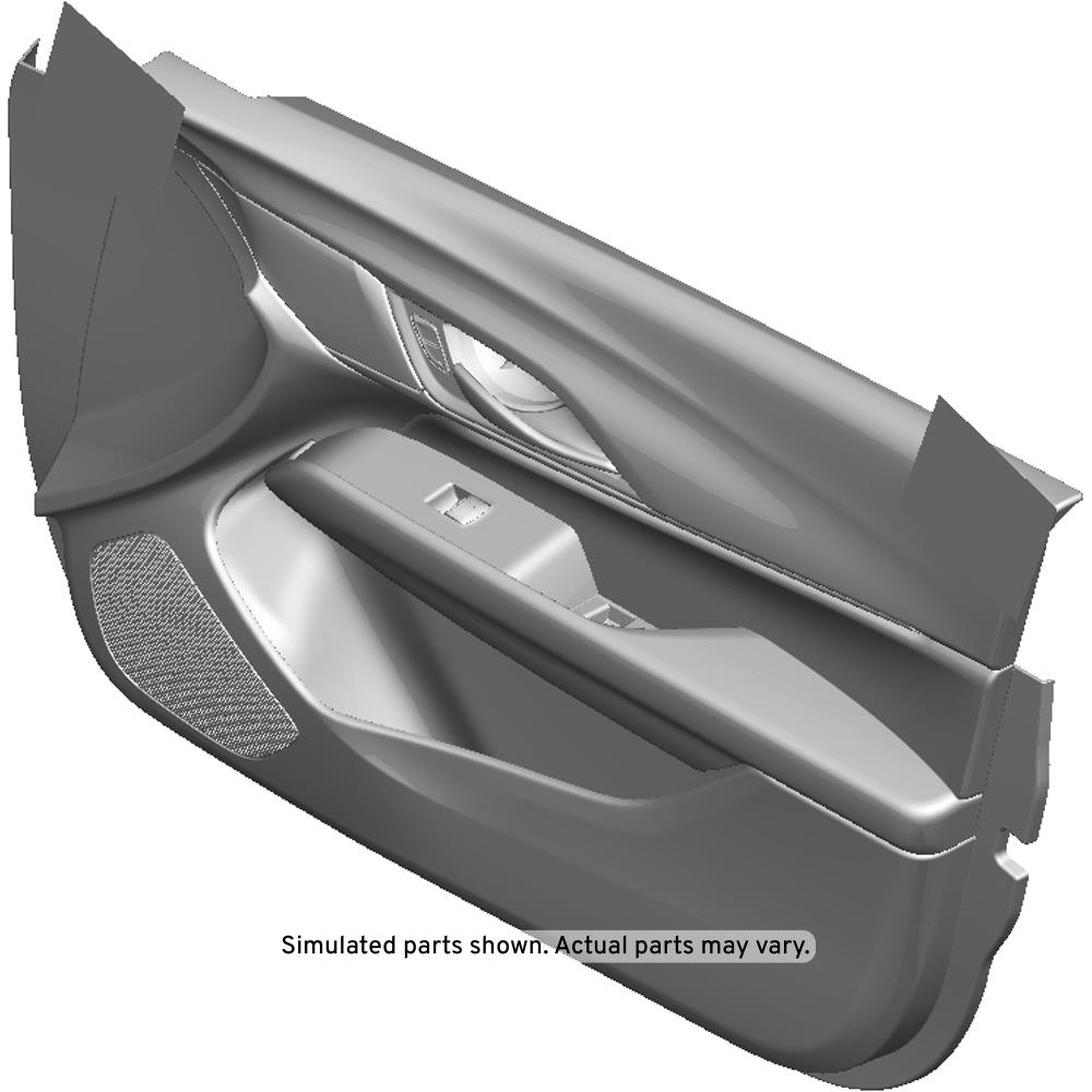 GM Genuine Parts Marvel Whisper Front Passenger Side Door Trim