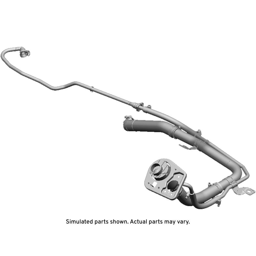 GM Genuine Parts Fuel Tank Filler Pipe with Fill Hose