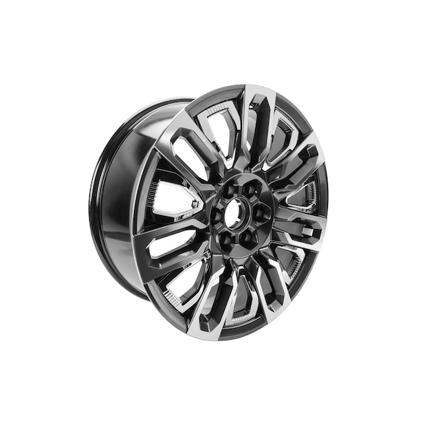 GM Genuine Parts After Midnight Metallic Front and Rear Wheel