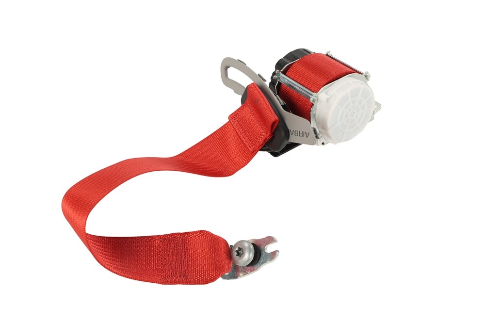 GM Genuine Parts Torch Red Rear Passenger Side Seat Belt Retractor
