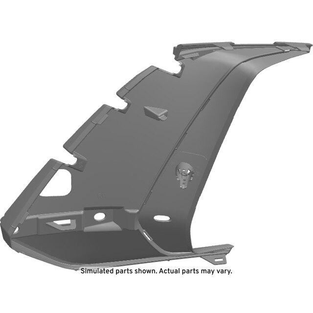 GM Genuine Parts Front Outer Grille Passenger Side Opening Bezel