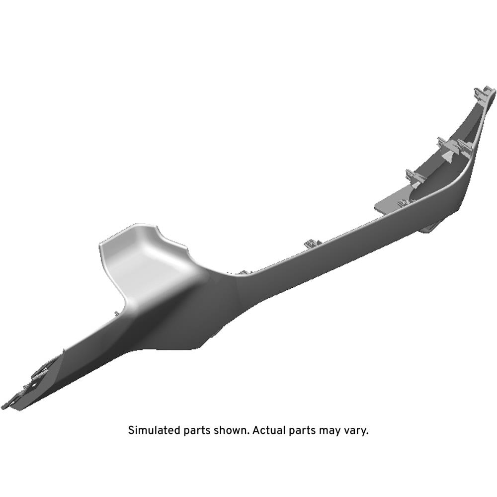 GM Genuine Parts Very Dark Atmosphere Instrument Panel Lower Trim Panel