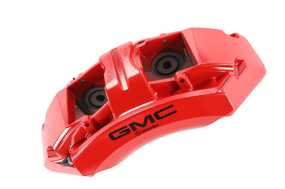 GM Genuine Parts Performance Torch Red Front Brake Caliper without Pads and Bracket
