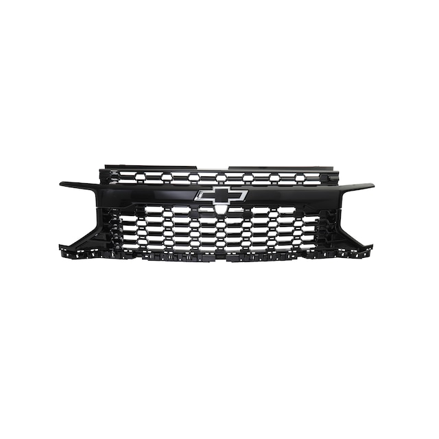 Grille in Black with Black Grille Bar