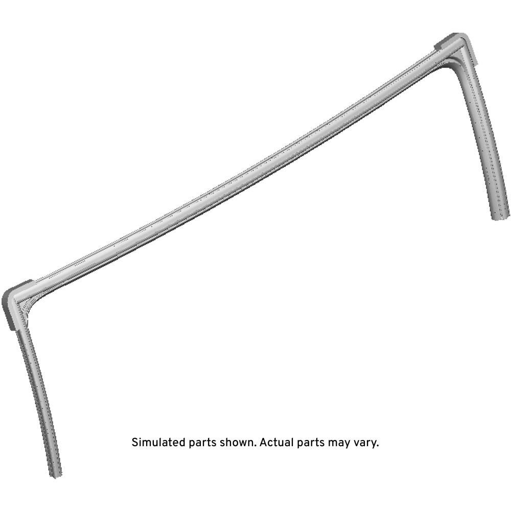 GM Genuine Parts Rear Door Weatherstrip (Door Side)