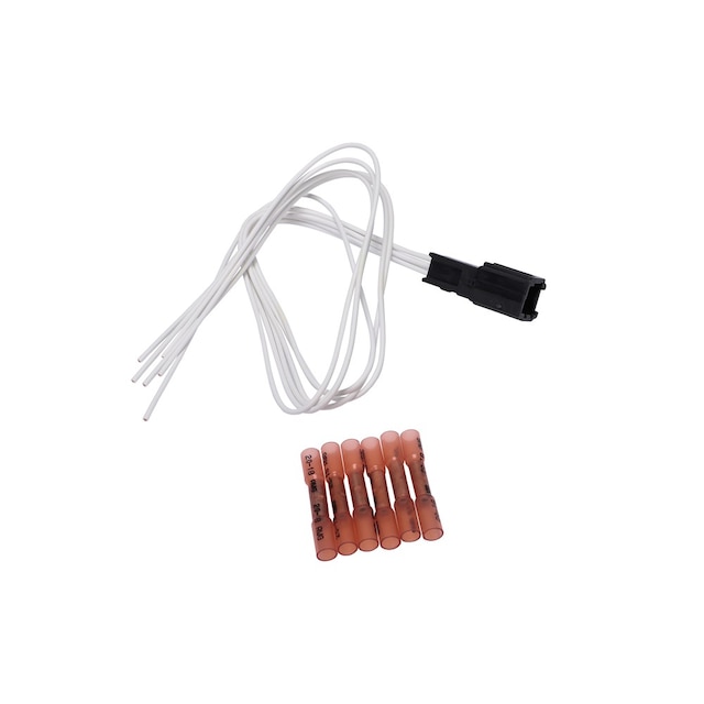 GM Genuine Parts Black 6-Way Male Body Wiring Harness Connector Kit with Leads
