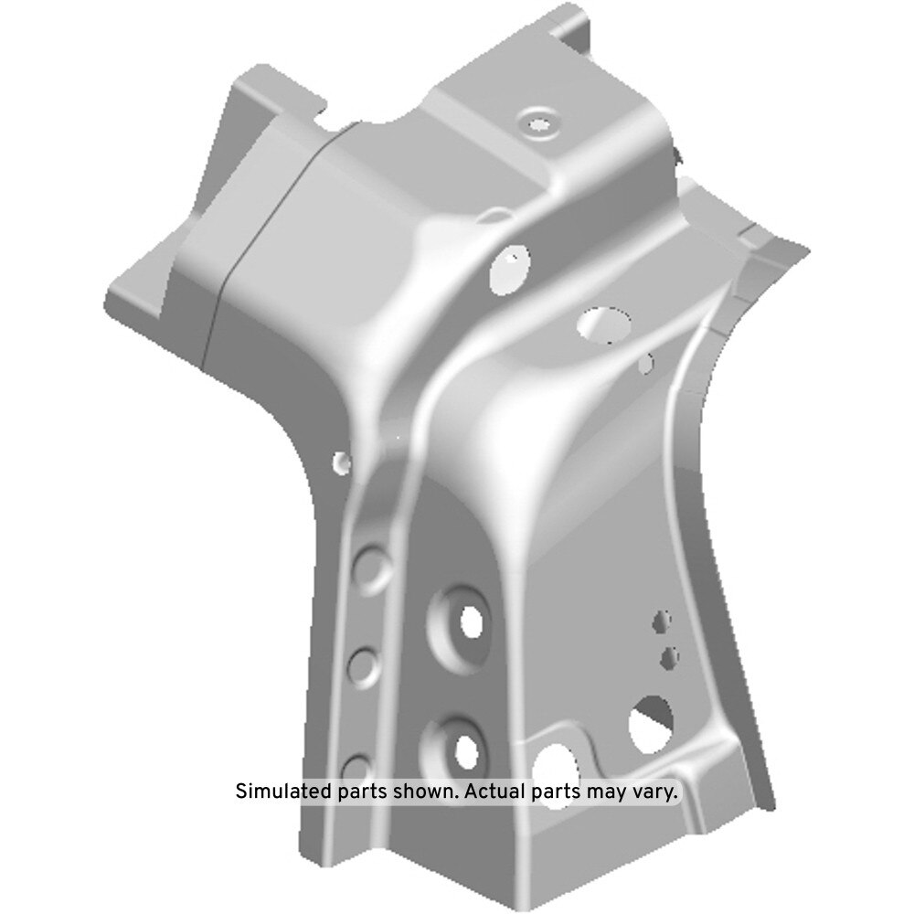 GM Genuine Parts Back Driver Side Body Pillar Inner Upper Panel