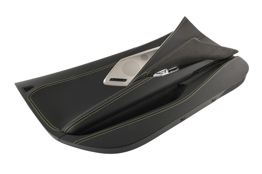 GM Genuine Parts Black Front Driver Side Door Trim