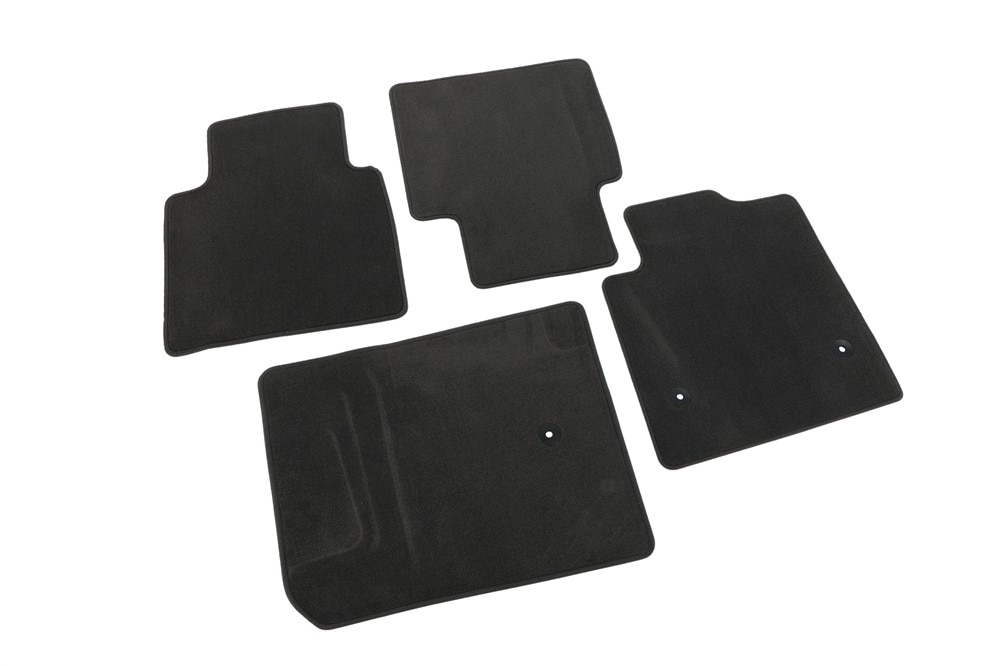 GM Genuine Parts Backen Black Floor Auxiliary Mat Package