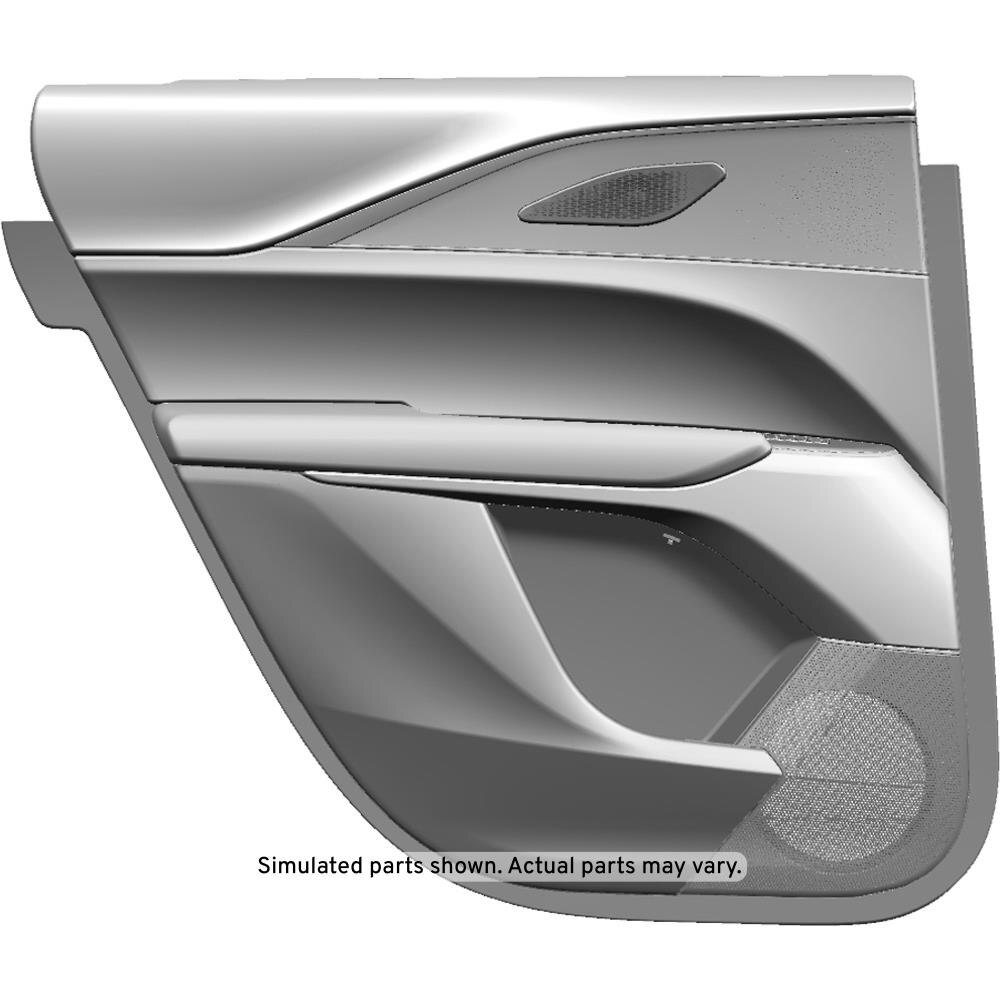 GM Genuine Parts Backen Black Rear Driver Side Door Trim