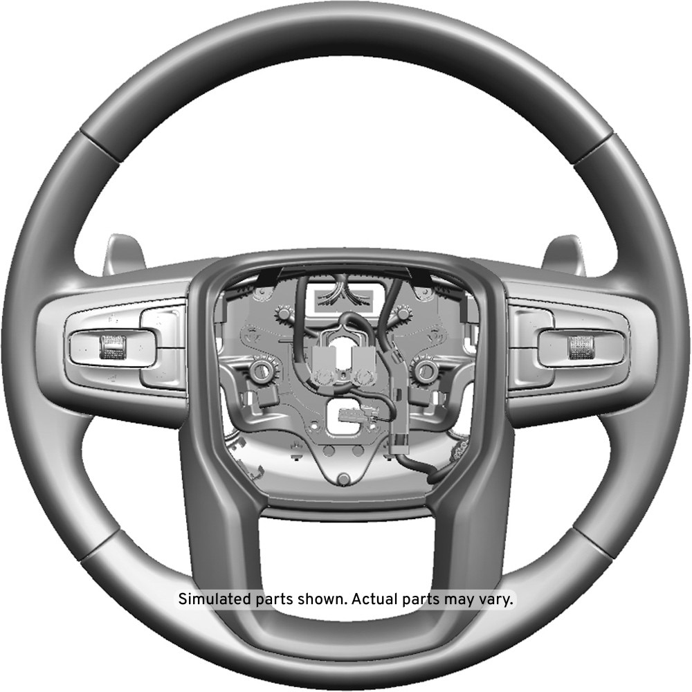 GM Genuine Parts Black Steering Wheel