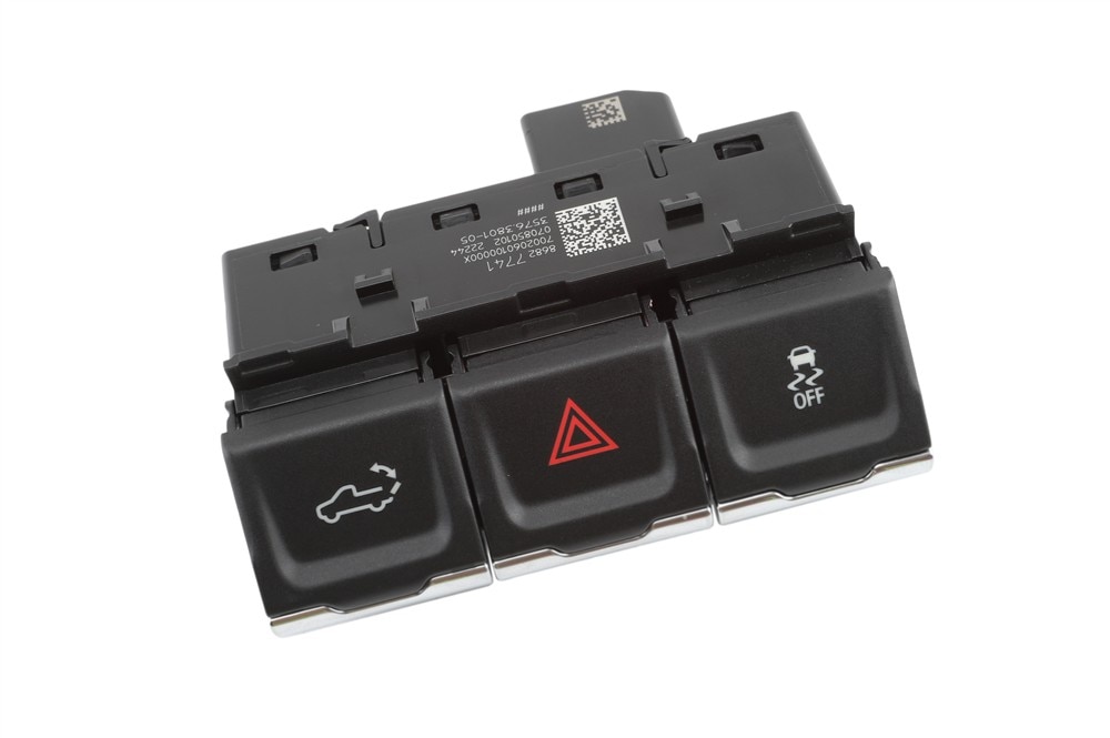 GM Genuine Parts Jet Black Vehicle Stability Control System Switch