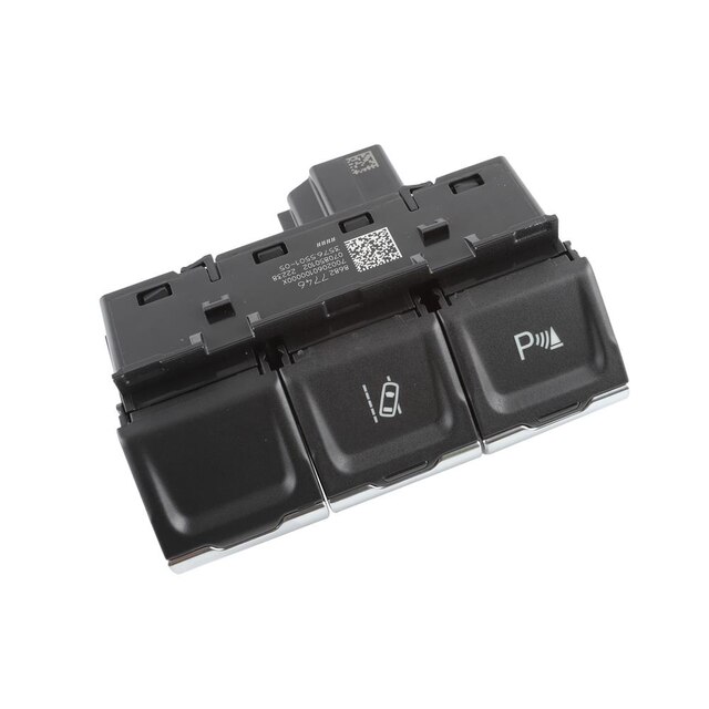 GM Genuine Parts Jet Black Driver Side Instrument Panel Center Accessory Function Switch