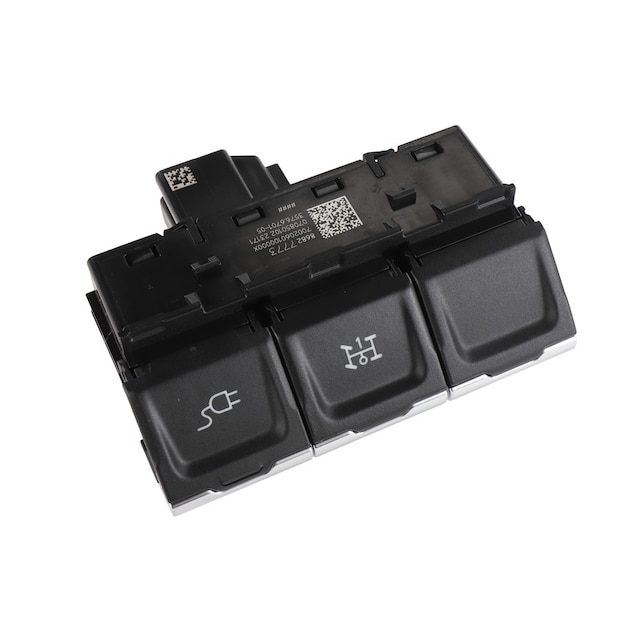 GM Genuine Parts Jet Black Passenger Side Instrument Panel Center Accessory Function Switch