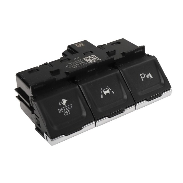 GM Genuine Parts Jet Black Driver Side Instrument Panel Center Accessory Function Switch