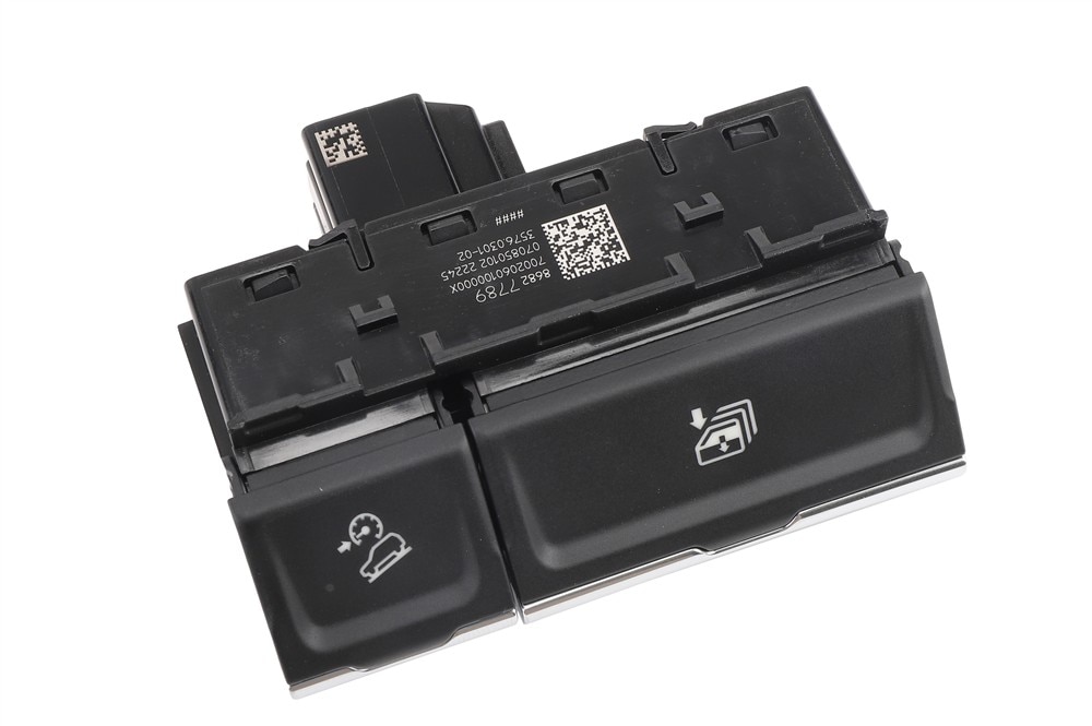 GM Genuine Parts Jet Black Passenger Side Instrument Panel Center Accessory Function Switch