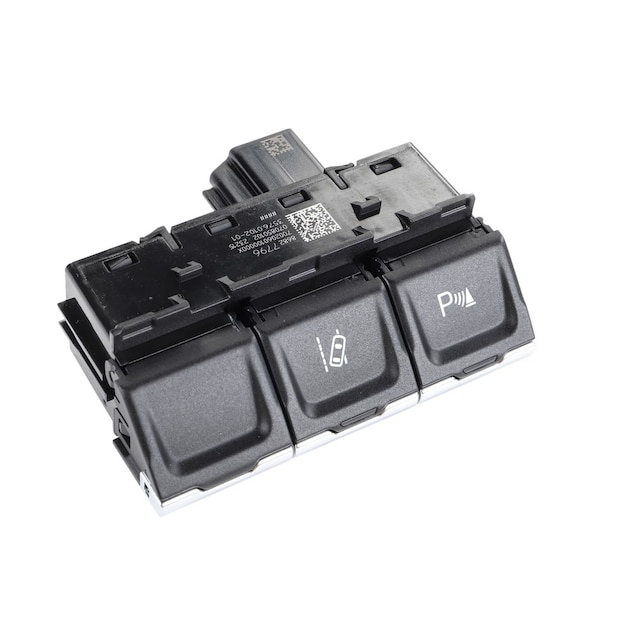 GM Genuine Parts Jet Black Driver Side Instrument Panel Center Accessory Function Switch