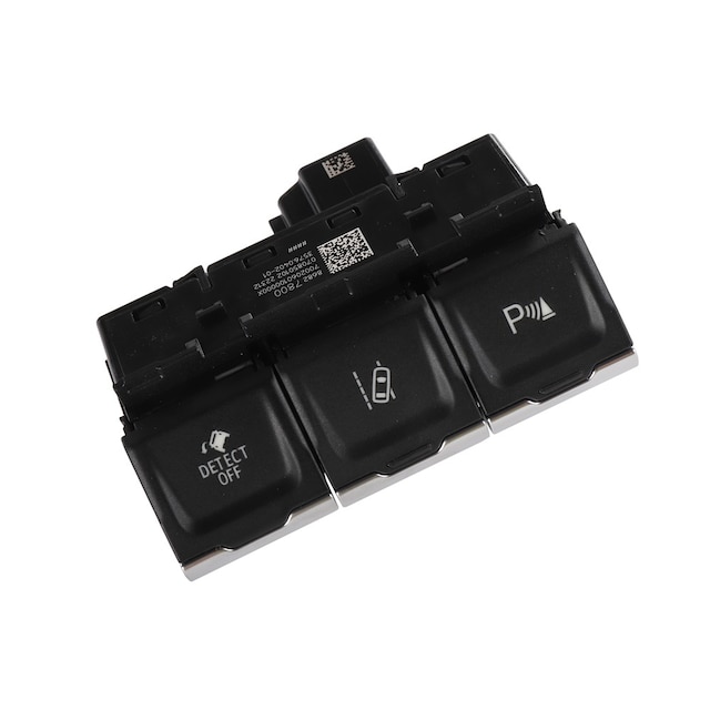 GM Genuine Parts Jet Black Driver Side Instrument Panel Center Accessory Function Switch