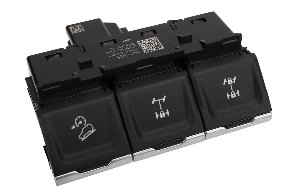 GM Genuine Parts Passenger Side Instrument Panel Center Accessory Function Switch (Programming Required)