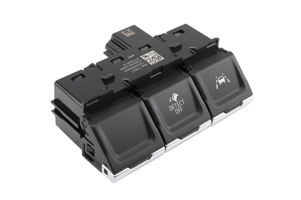 GM Genuine Parts Jet Black Driver Side Instrument Panel Center Accessory Function Switch