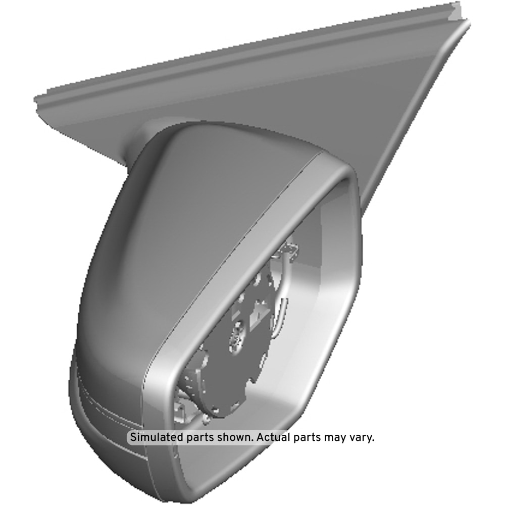 GM Genuine Parts Driver Side Outside Rearview Mirror Housing