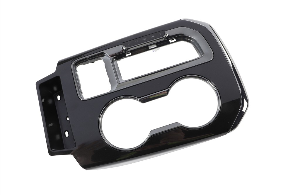 GM Genuine Parts Pitch Dark Night Front Floor Console Trim Plate