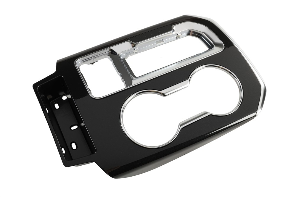 GM Genuine Parts Pitch Dark Night Front Floor Console Trim Plate
