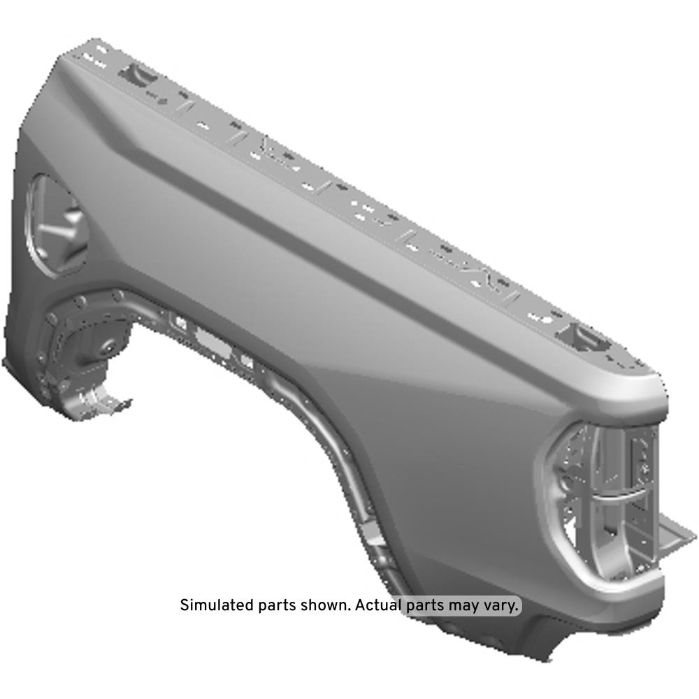GM Genuine Parts Driver Side Pickup Box Outer Side Panel