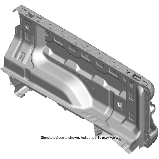 GM Genuine Parts Passenger Side Pickup Box Outer Side Panel
