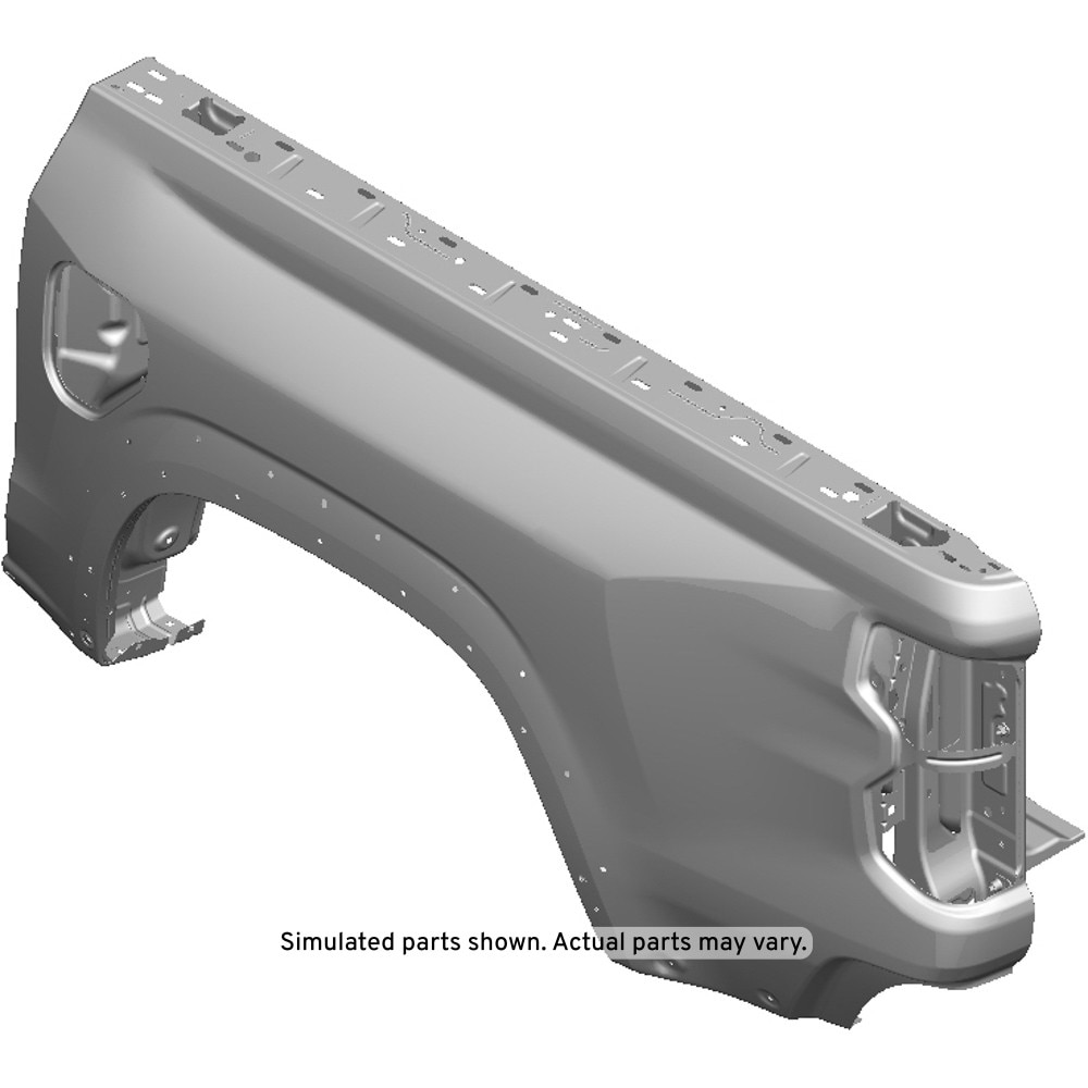 GM Genuine Parts Driver Side Pickup Box Outer Side Panel