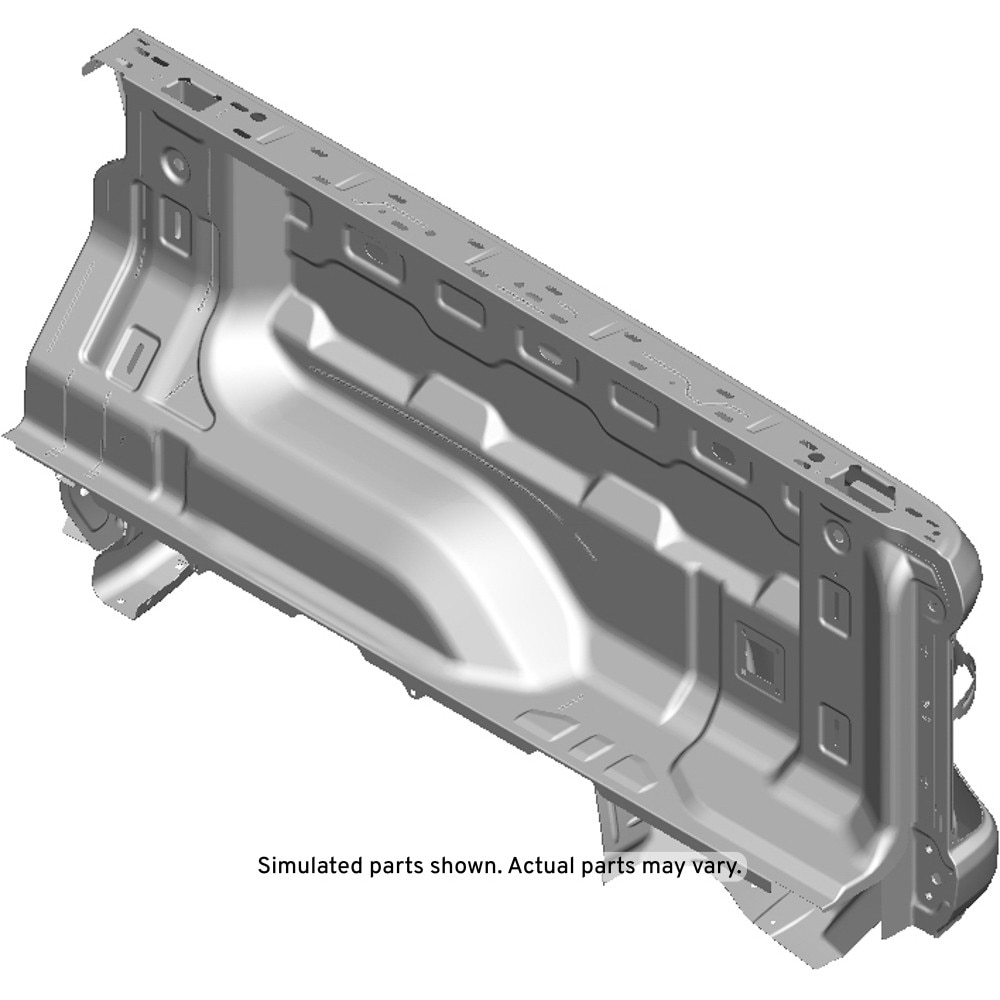 GM Genuine Parts Passenger Side Pickup Box Outer Side Panel