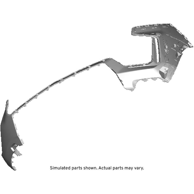 GM Genuine Parts Primed Front Bumper Upper Fascia
