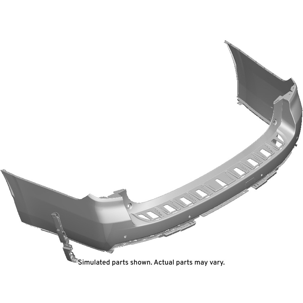 GM Genuine Parts Primed Rear Bumper Upper Fascia