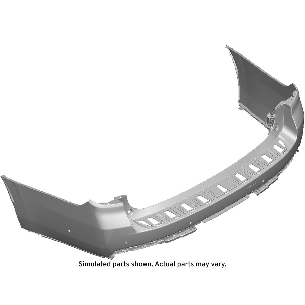 GM Genuine Parts Primed Rear Bumper Upper Fascia