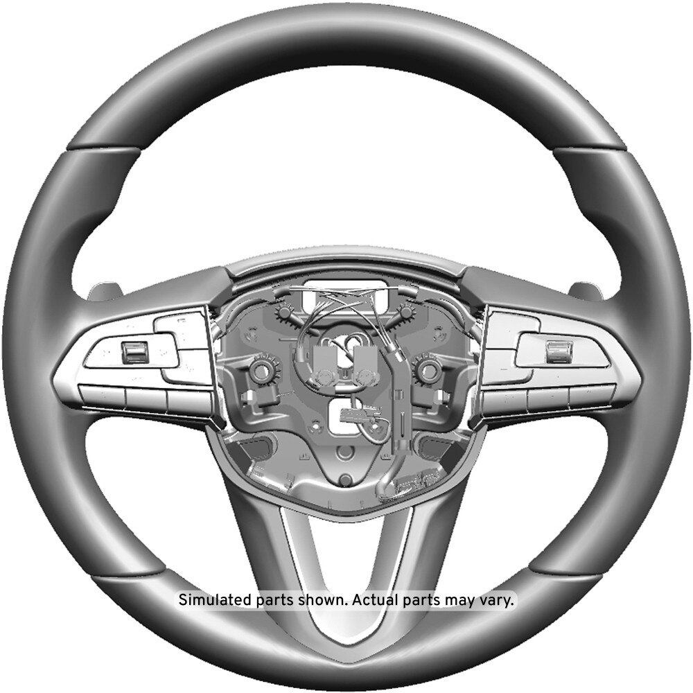 GM Genuine Parts Jet Black Steering Wheel