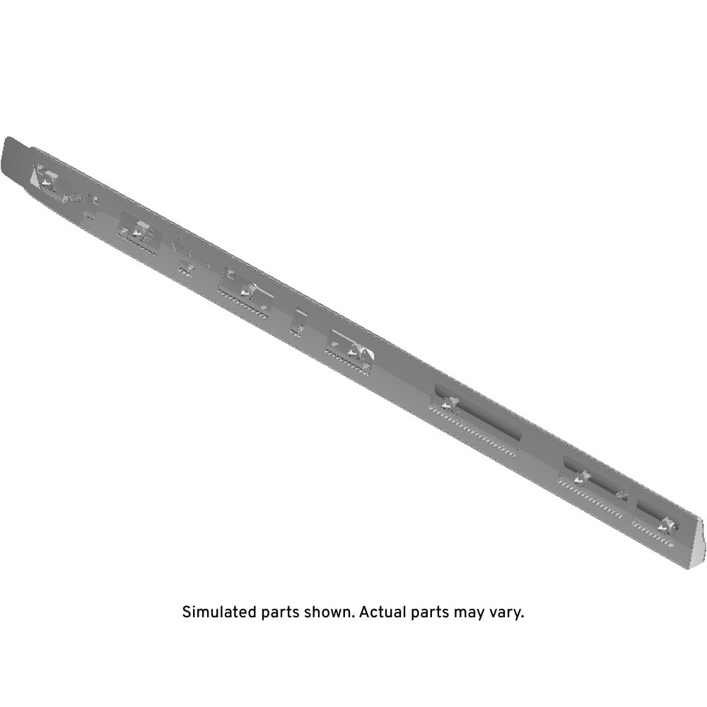 GM Genuine Parts Silver Front Passenger Side Door Molding