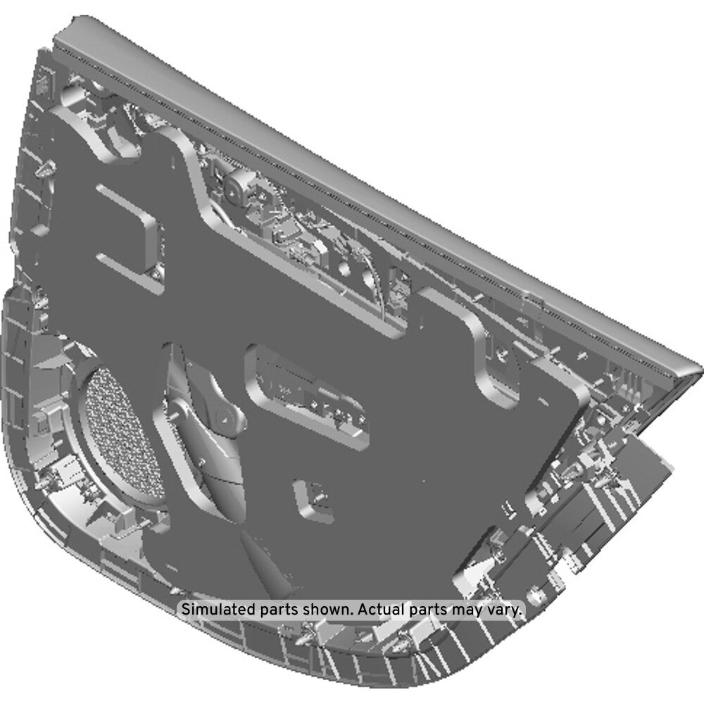 GM Genuine Parts Sky Cool Gray Rear Driver Side Door Trim