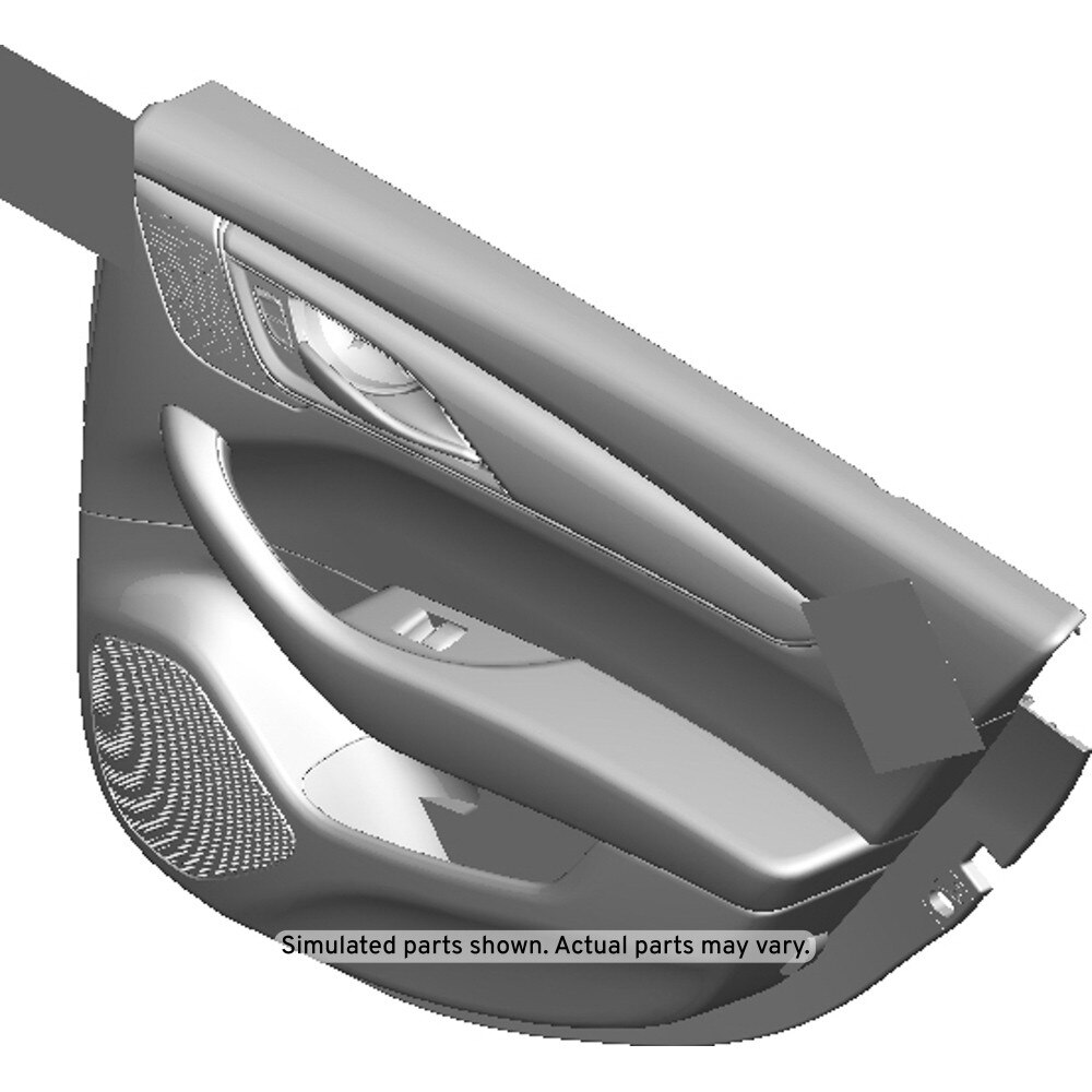 GM Genuine Parts Signet Rear Passenger Side Door Trim