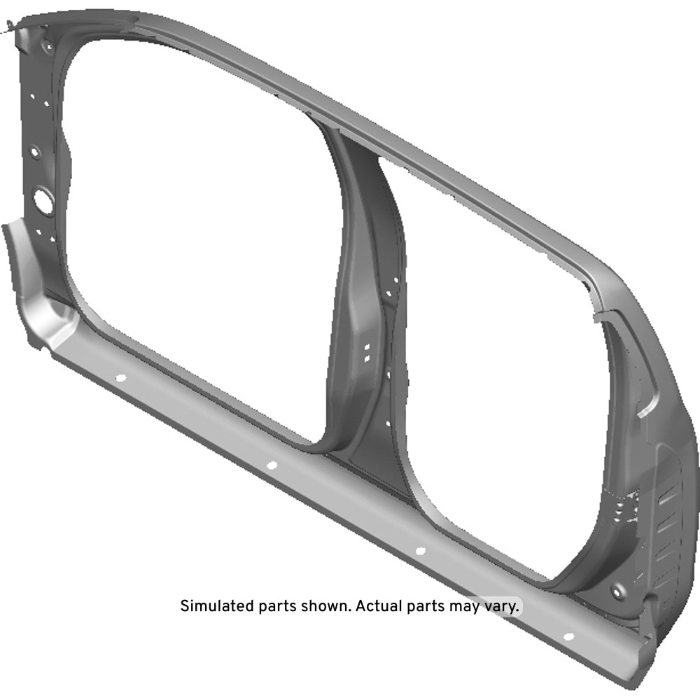 GM Genuine Parts Passenger Side Body Side Outer Panel
