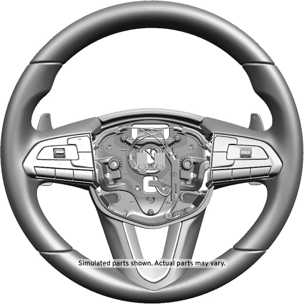 GM Genuine Parts Jet Black Steering Wheel