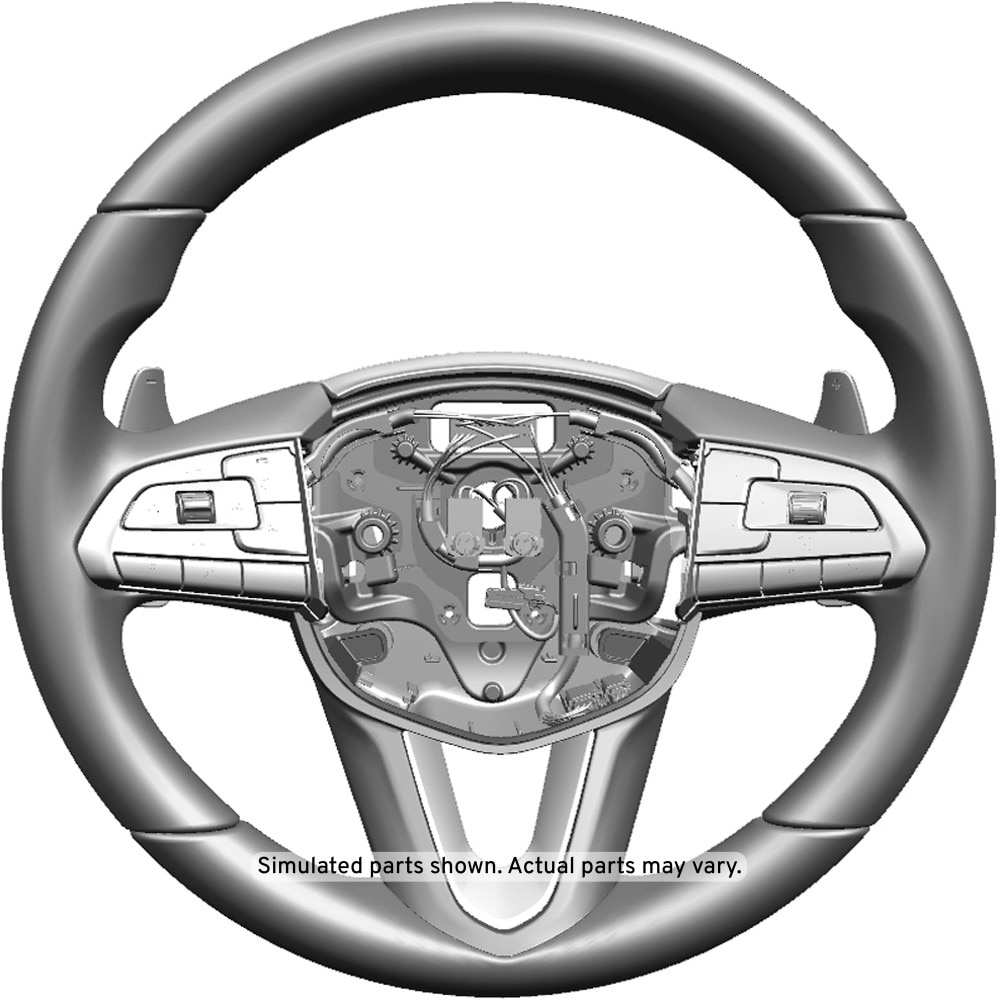 GM Genuine Parts Jet Black Steering Wheel