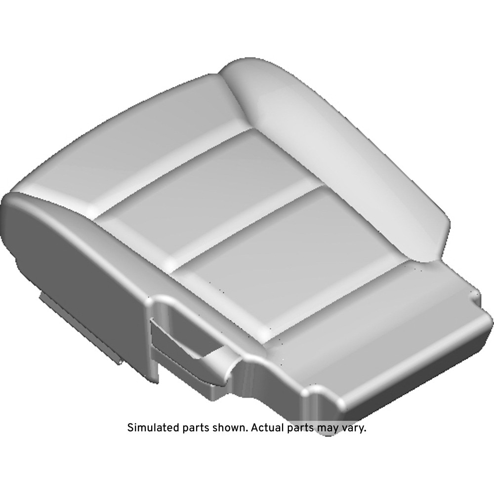 GM Genuine Parts Black Rear Passenger Side Seat Cushion Cover