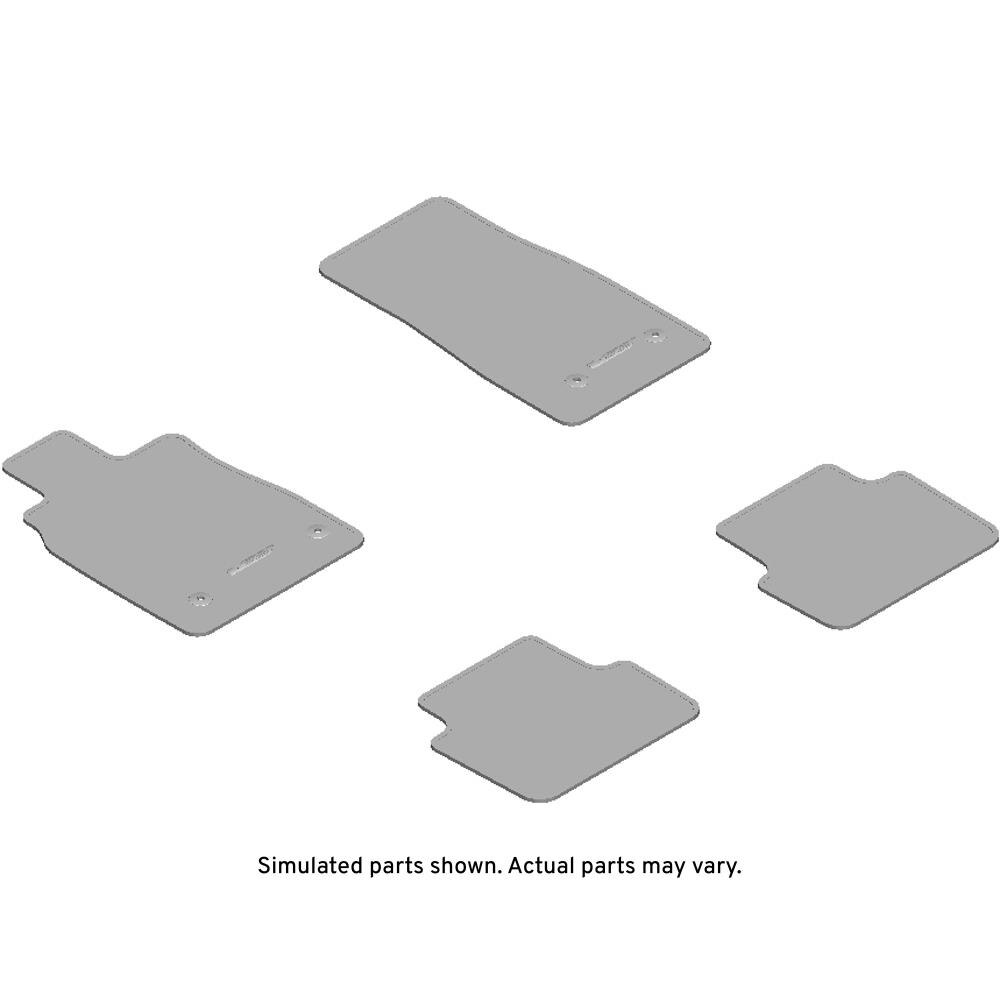 GM Genuine Parts Jet Black Floor Auxiliary Mat