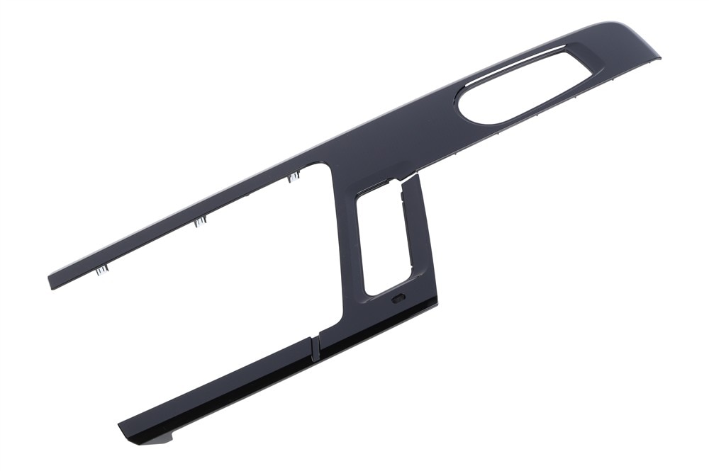 GM Genuine Parts Piano Black Front Floor Console Accessory Switch Mount Plate