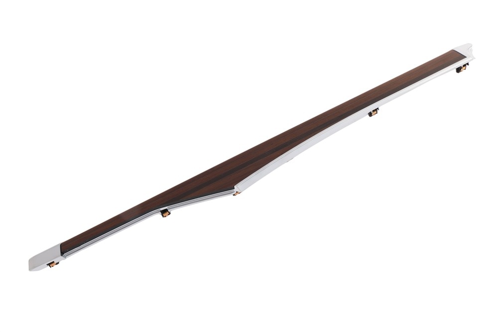 GM Genuine Parts Linear Marquetry Rear Floor Console Driver Side Applique